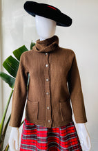Load image into Gallery viewer, Chanel vintage Carmel cashmere cardigan
